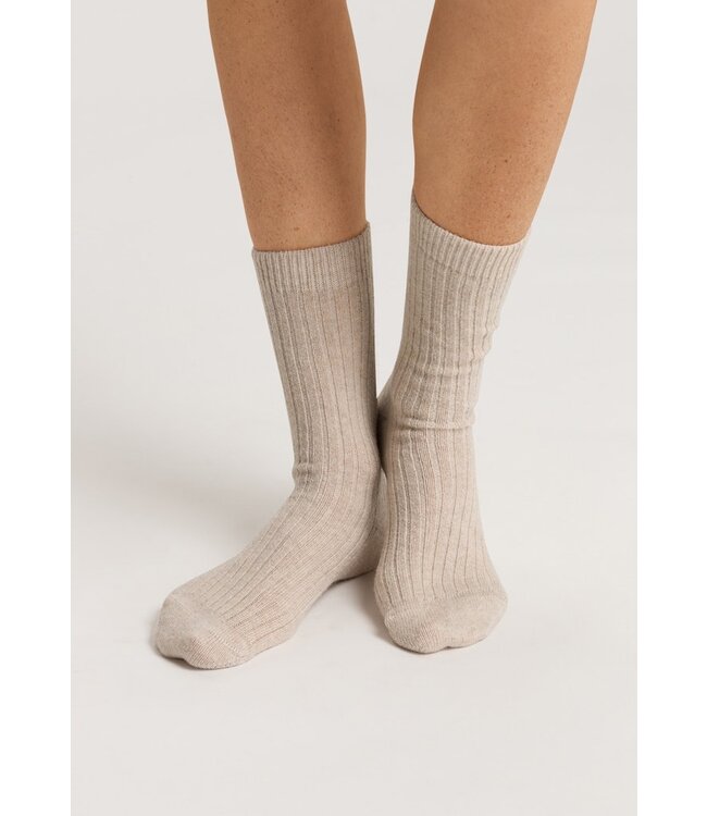 Hanro Socks Desert Beige (078551)