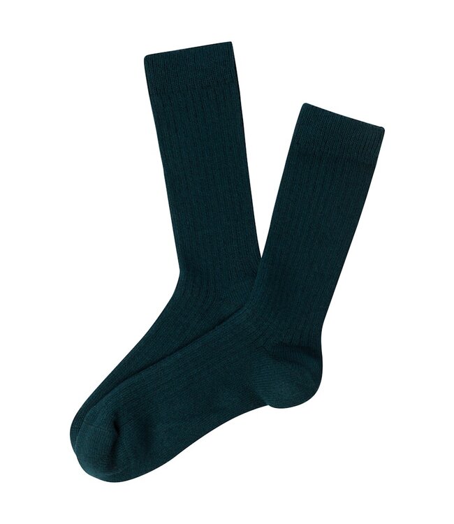 Hanro Socks Bottle Green (078551)