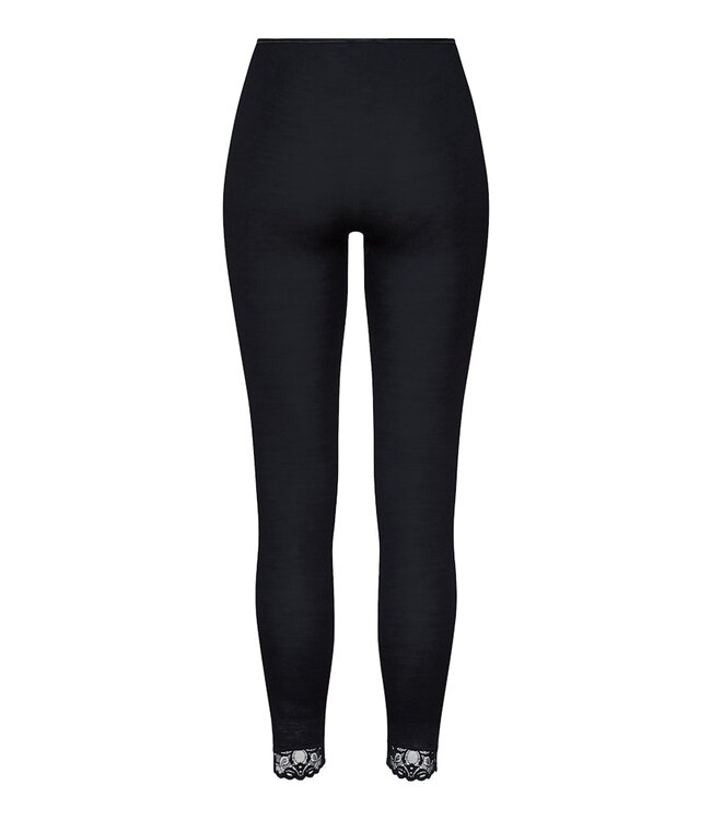 Hanro Woolen Lace Legging Black (070910)