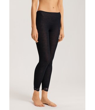 Hanro Woolen Lace Legging Black (SALE)