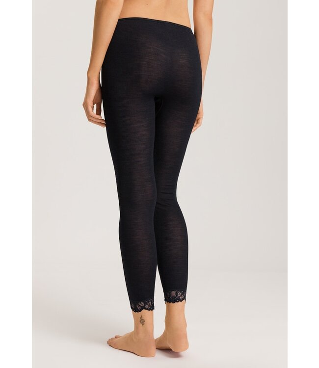 Hanro Woolen Lace Legging Black (070910)