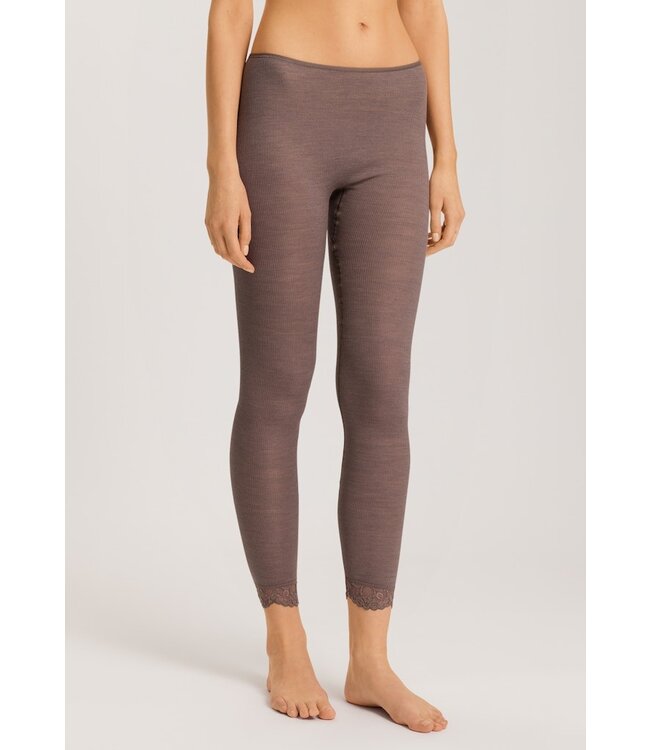 Hanro Woolen Lace Legging Stonewash