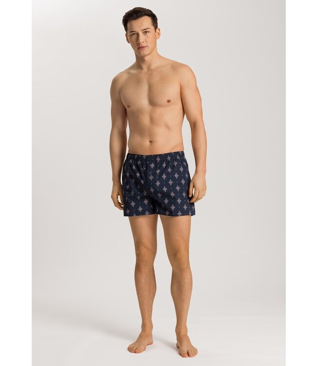 Hanro Fancy Woven Boxer Dotted Ornament (074013)