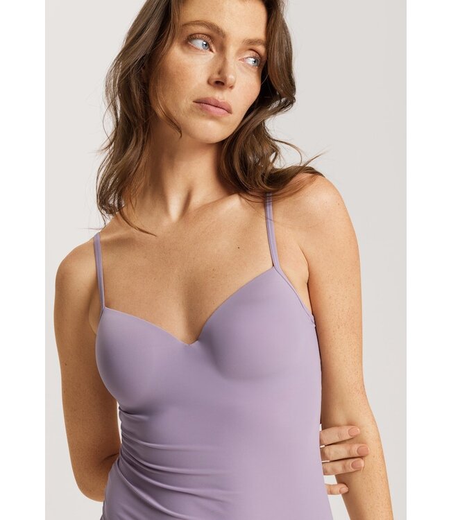 Hanro Allure Padded Bra Camisole Dried Hortensia (071462)