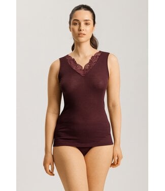 Hanro Maria Tank Top Deep Maroon (NEW TREND)