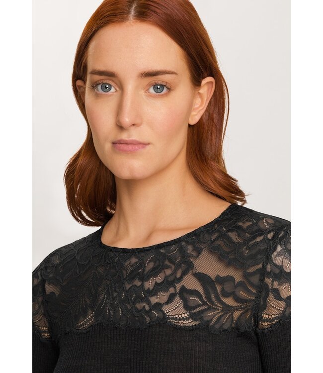 Hanro Maria Long Sleeve Phantom (070900)