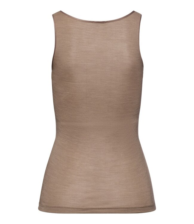 Hanro Woolen Silk Tank Top Taupe (071416)