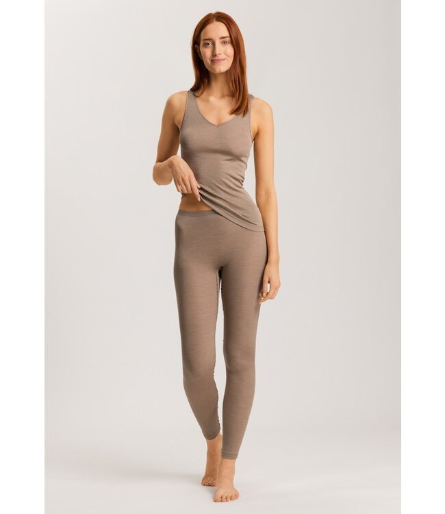 Hanro Woolen Silk Tank Top Taupe (071416)