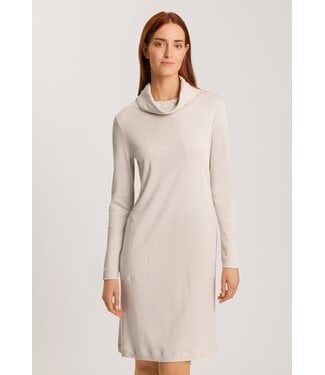 Hanro Agatha Long Sleeve Nightdress Pumice (NEW TREND)