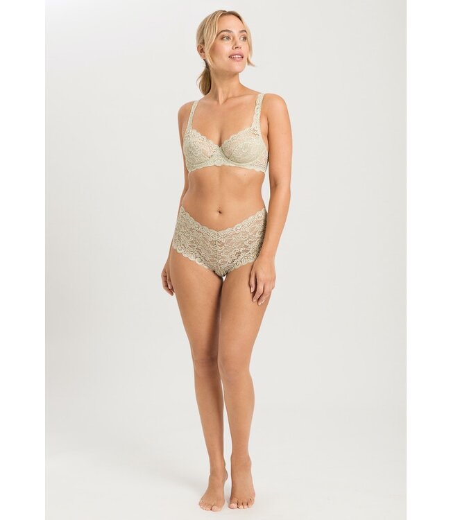 Hanro Moments Maxi Brief Moss Green (071447)