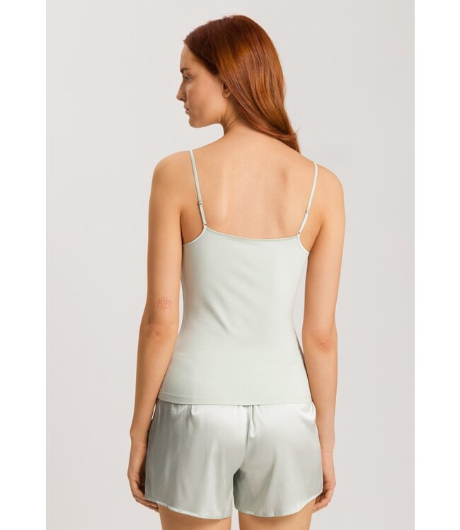 Hanro Marlene Spaghetti Top White Sage (070885)