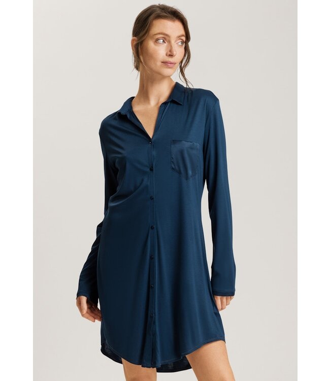 Hanro Grand Central Nightdress Mystic Blue (NEW TREND)