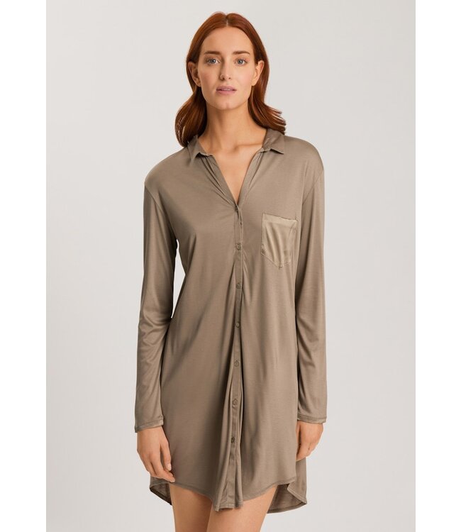 Hanro Grand Central Nightdress Taupe (NEW TREND)