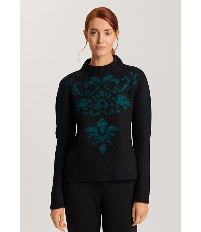 Hanro Marlene Pullover Black (078870)