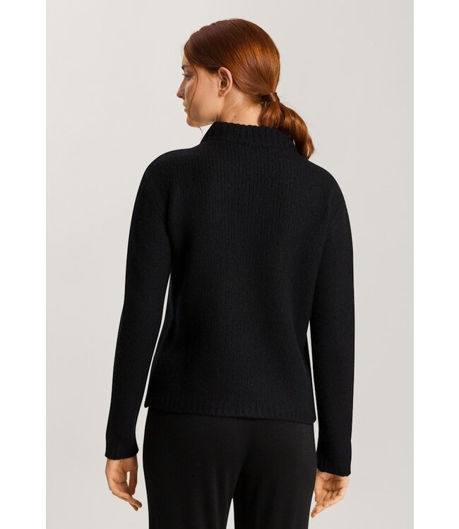 Hanro Marlene Pullover Black (078870)