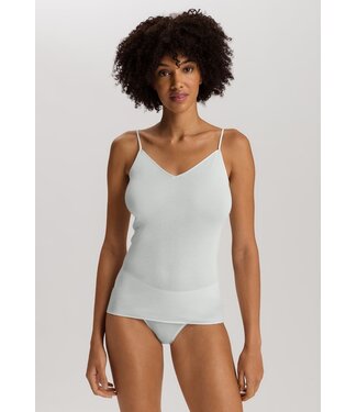 Hanro Cotton Seamless Spaghetti Top Vapor (SALE)