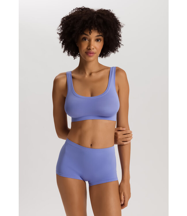 Hanro Touch Feeling Crop Top Wisteria