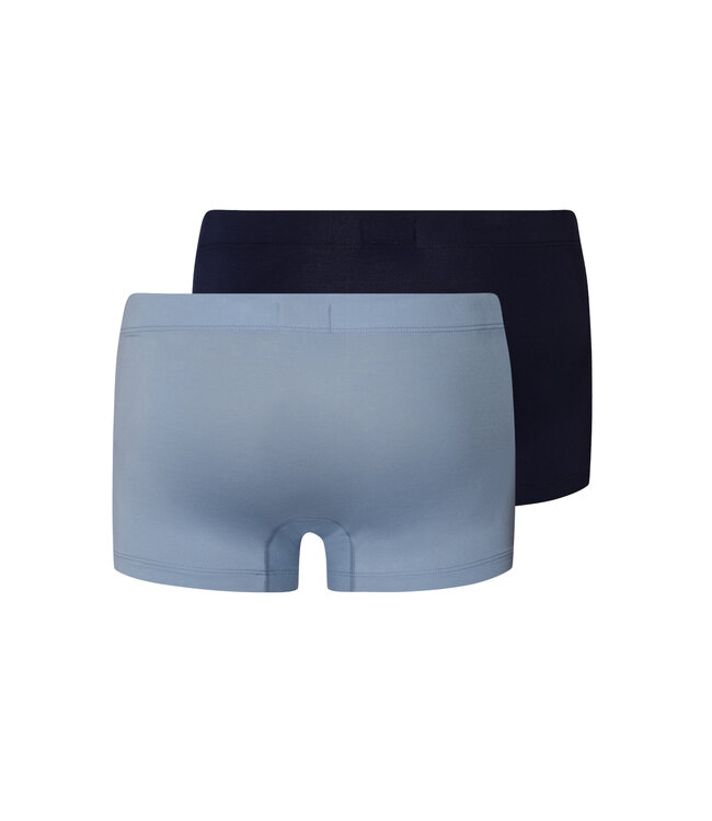 Hanro Cotton Essentials Pants 2-Pack Deep Navy/Sea Breeze (073079)