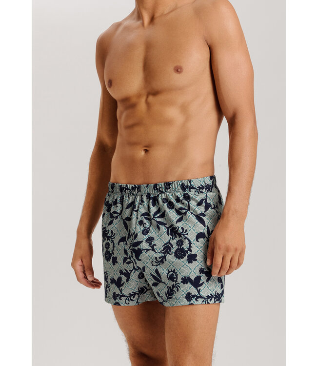 Hanro Cotton Sporty Boxer Moonshine Tiles (SALE)