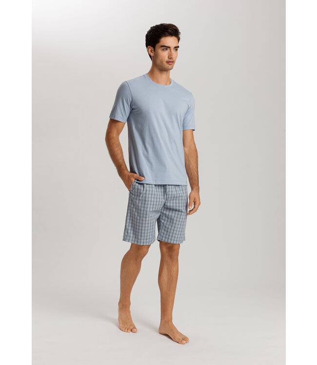 Hanro Living Short Sleeve Shirt Sea Breeze (075050)