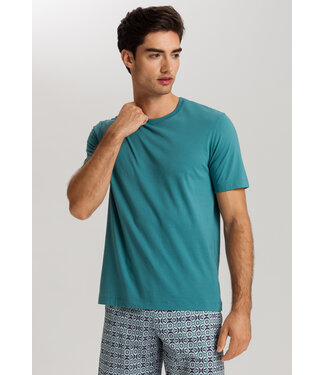 Hanro Living Short Sleeve Shirt Mountain Water