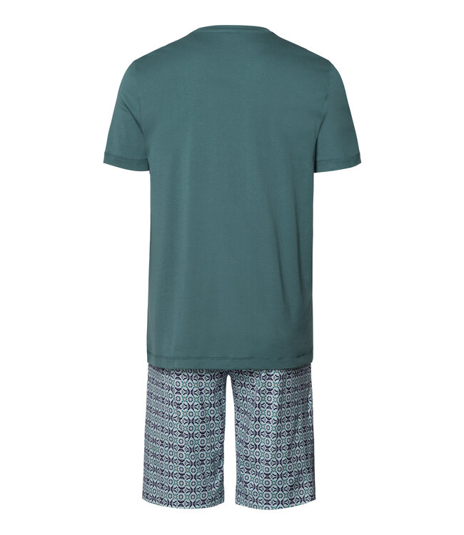 Hanro Night & Day Short Pajama Tinted Mosaic (075110)