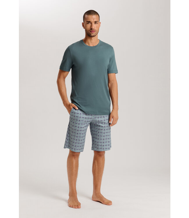 Hanro Night & Day Short Pajama Tinted Mosaic (075110)