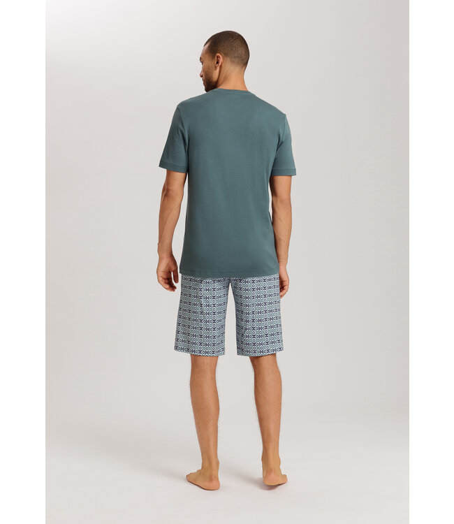 Hanro Night & Day Short Pajama Tinted Mosaic (075110)