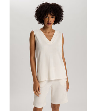 Hanro Pure Comfort Tank Top Misty white
