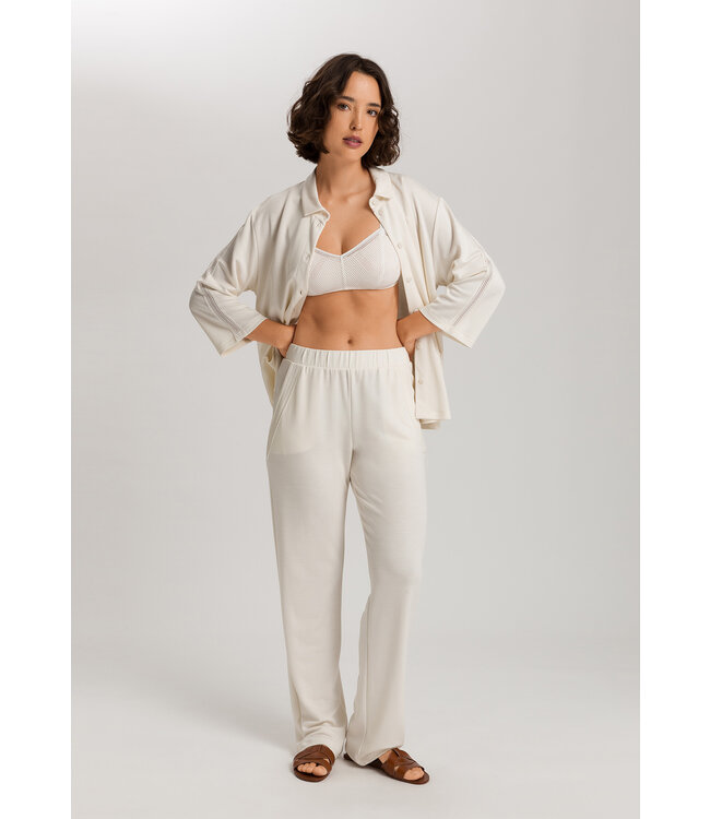 Hanro Pure Comfort Long Pants Misty White (078486)