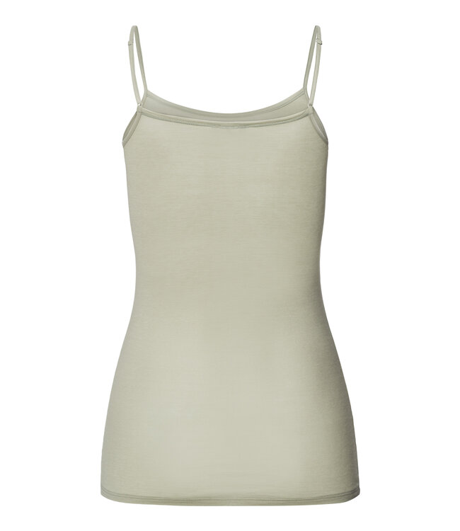 Hanro UltraLight Spaghetti Top Crystal Green (071820)