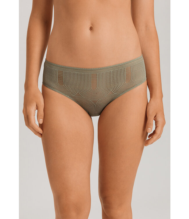 Hanro Martha Midi Briefs Crystal Green (070884)