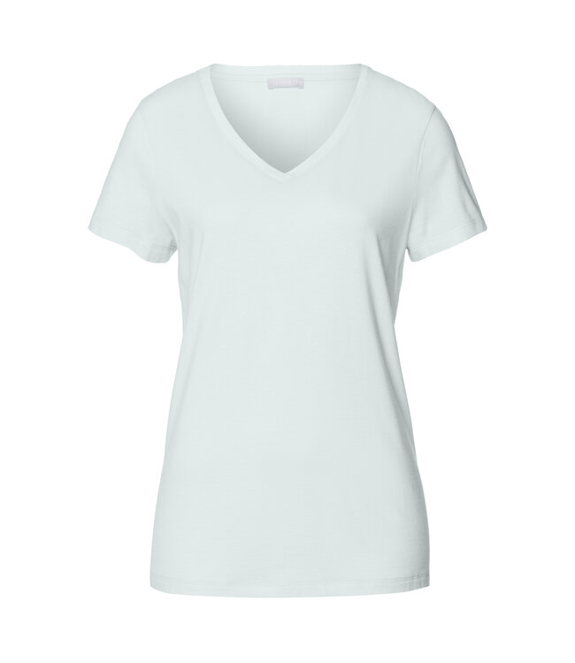 Hanro Sleep & Lounge Short Sleeve Shirt Vapor (074842)