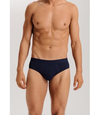 Hanro Cotton Essentials Briefs 2-Pack Deep Navy/Sea Breeze (NEW TREND)