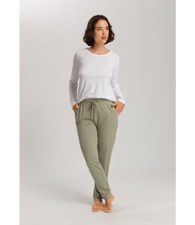 Hanro Sleep & Lounge Long Pant Crystal Green (074846)