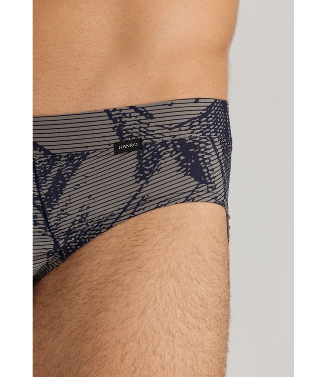 Hanro Fancy Micro Brief Striped Palm Print (073124)