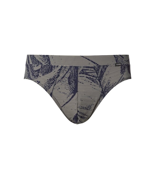 Hanro Fancy Micro Brief Striped Palm Print (073124)