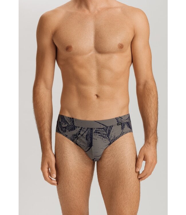 Hanro Fancy Micro Brief Striped Palm Print