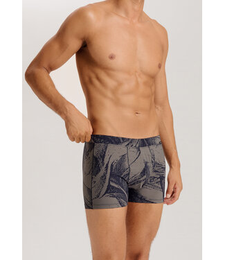 Hanro Fancy Micro Striped Palm Print