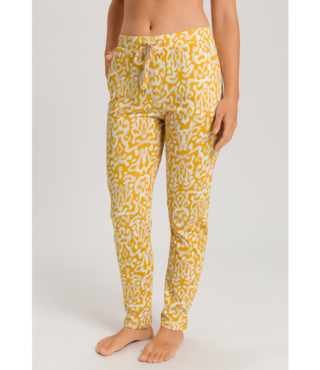 Hanro Sleep & Lounge Long Pant Golden Ornament (074845)