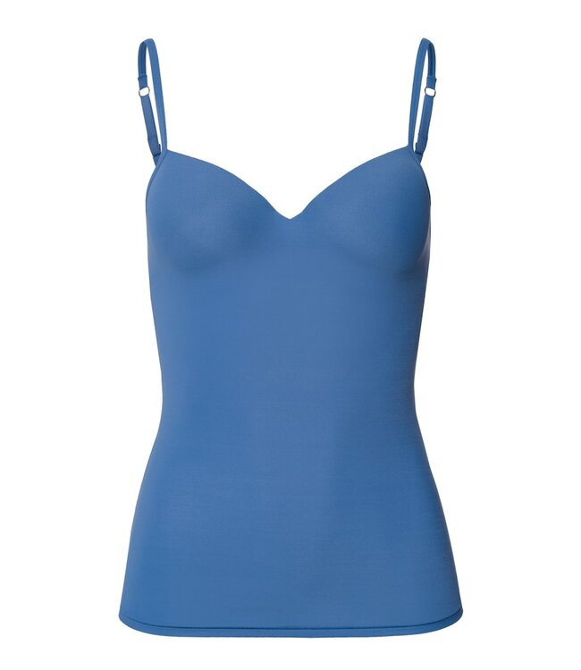 Hanro Allure Padded Bra Camisole Washed Blue (071462)