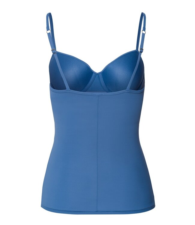 Hanro Allure Padded Bra Camisole Washed Blue (071462)