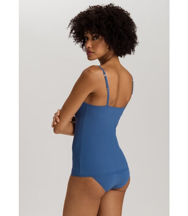 Hanro Allure Padded Bra Camisole Washed Blue (071462)