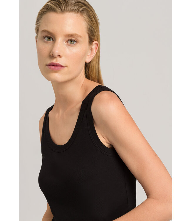 Hanro Sleep & Lounge Tank Top Black (074841)
