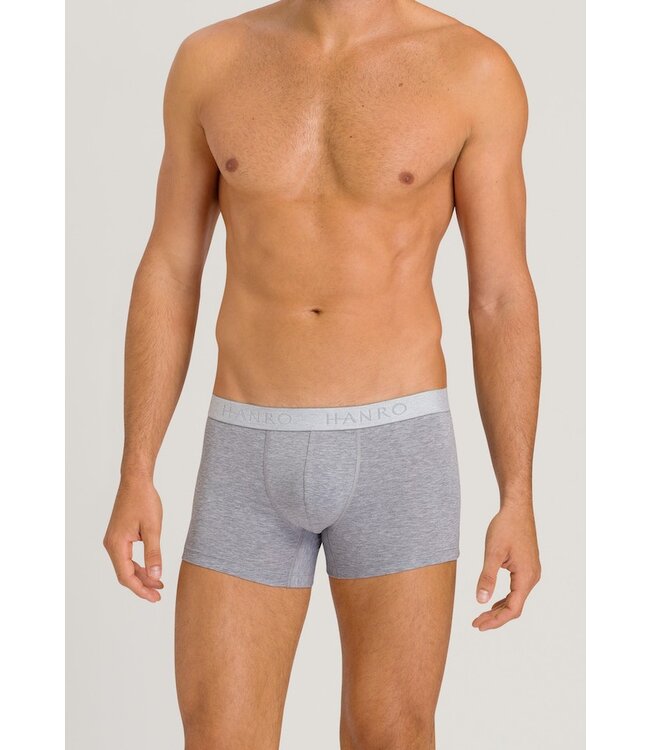 Hanro Cotton Essentials Pants 2-Pack Light Melange | Deep Navy (073078)