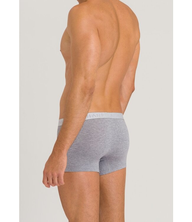 Hanro Cotton Essentials Pants 2-Pack Light Melange | Deep Navy (073078)