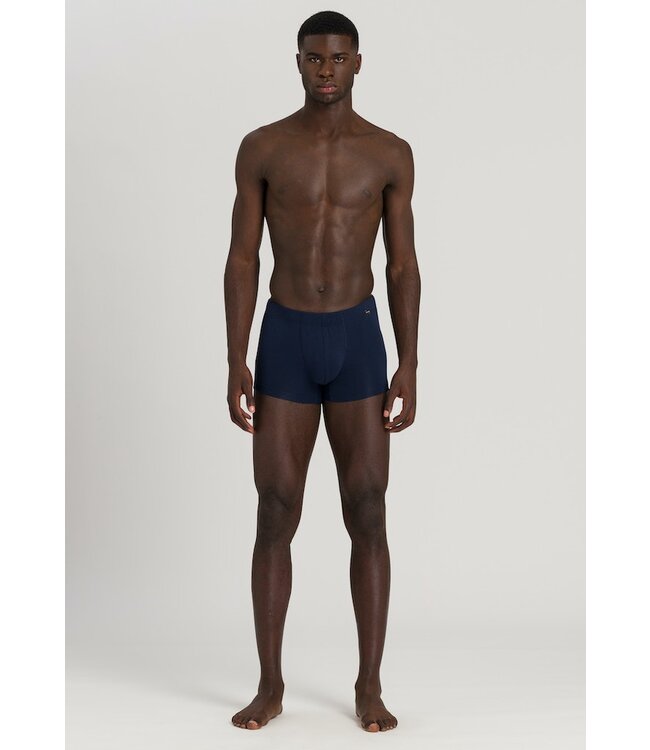 Hanro Cotton Essentials Pants 2-Pack Light Melange | Deep Navy (073079)