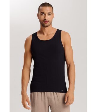 Hanro Cotton Essentials Tank Top Black (NEW BASICS)