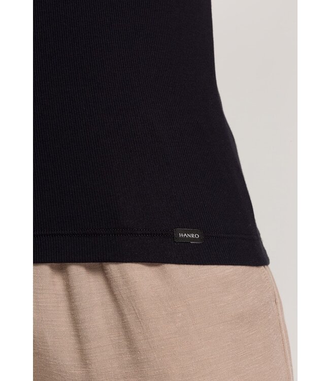 Hanro Cotton Essentials Tank Top Black (073111)
