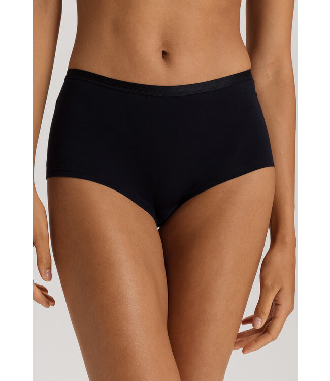 Hanro Cotton Sensation Boyleg Black (NEW BASIC)